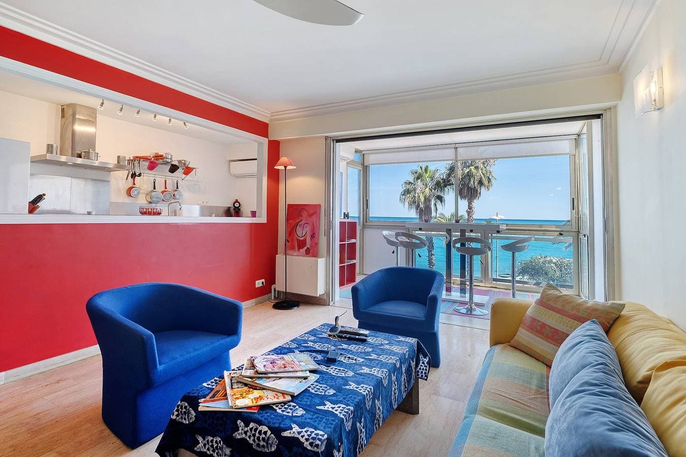 Foto 3 von 26: Ferienwohnung 'T3 Front de Mer' mit Meerblick, WLAN und Klimaanlage