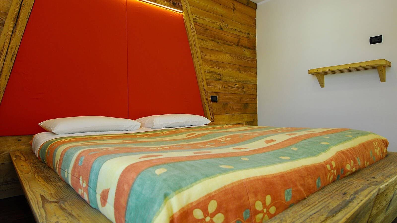 Foto 8 von 12: Wohnung Mont dala Nef - Baita Cusini mit Bergblick, Spa-Bereich & WLAN