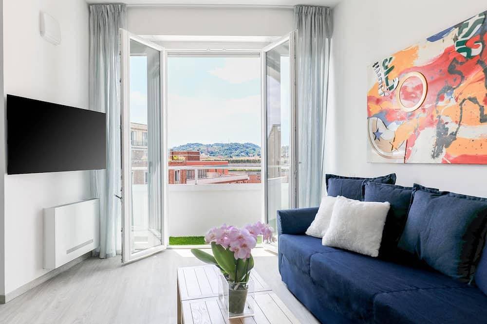 \"The Fifth\", one-room plus 57 sqm apartment with a view of the hills 1