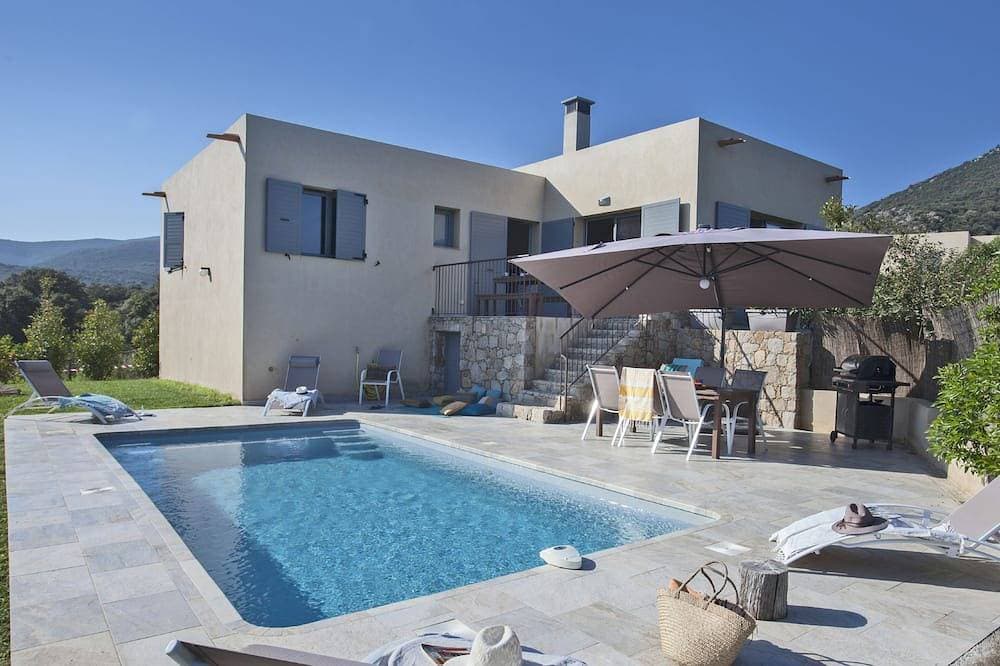 Casa Sicreta, Standard Villa 8 Personen mit beheiztem Pool & AC, Lozari Korsika 1