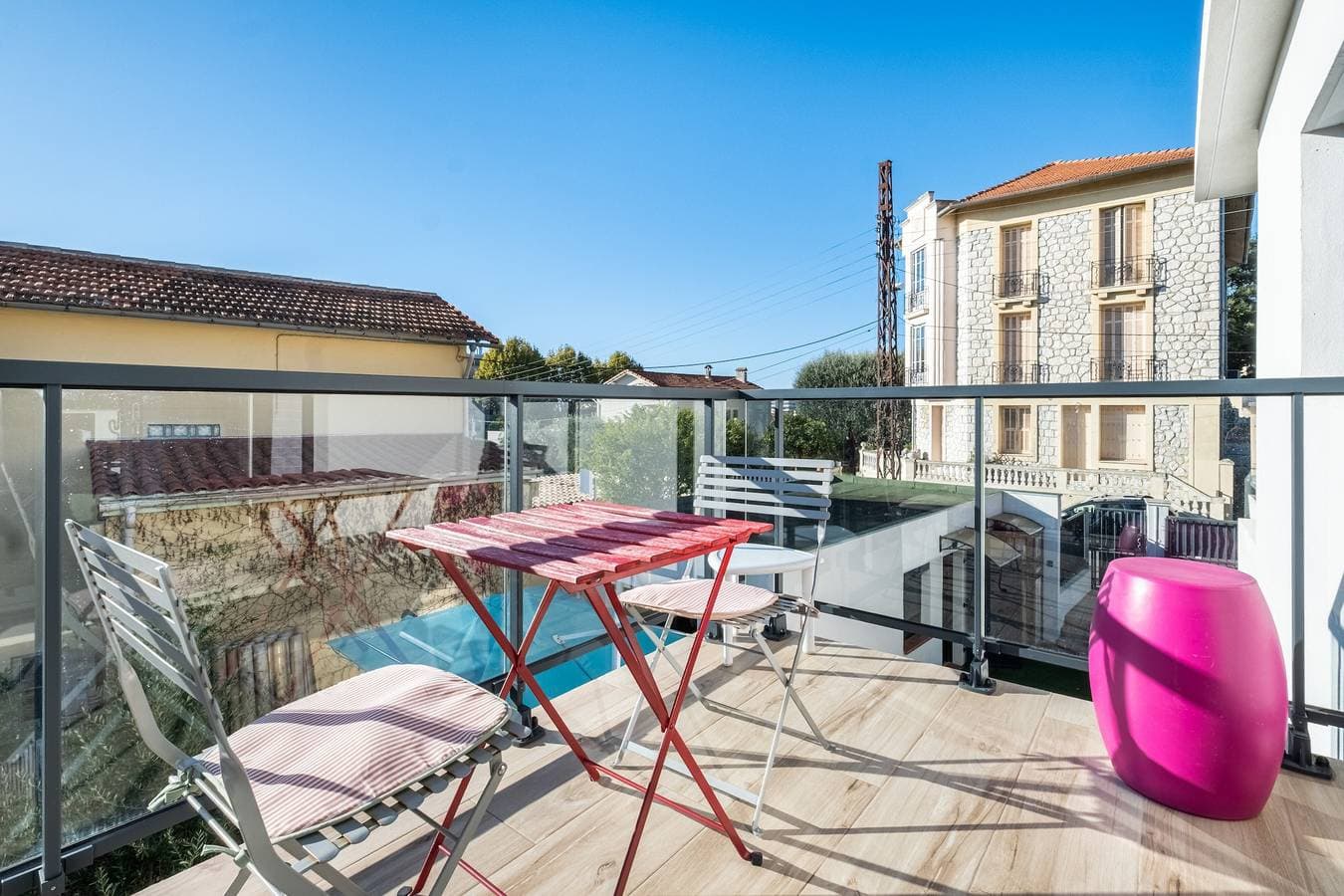 Foto 2 von 23: Apartment 'T3 Cros De Cagnes Bord De Plage' mit privater Terrasse, WLAN und Klimaanlage