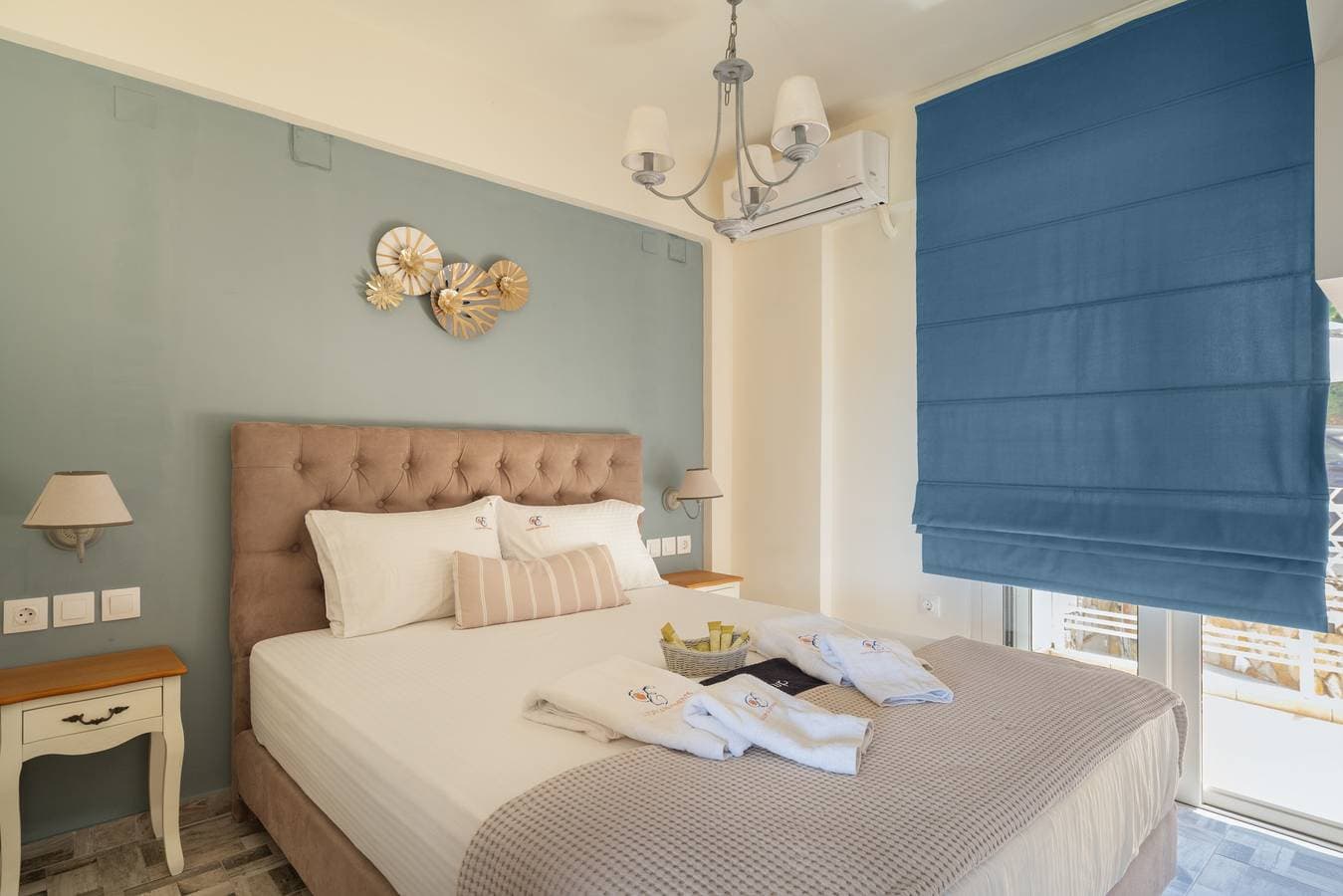 Foto 8 von 26: Ferienwohnung 'Evagelia Luxury Family' mit Meerblick, Wi-Fi und Klimaanlage