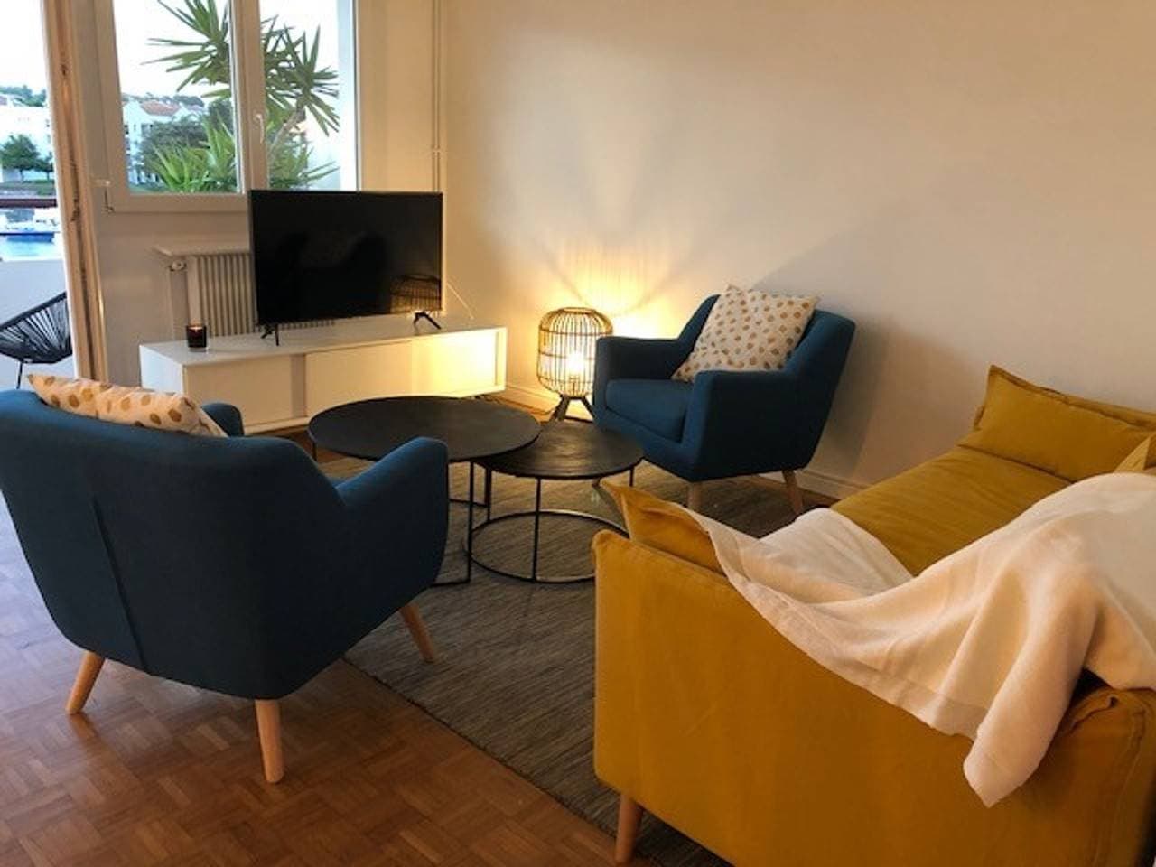 Foto 4 von 24: Ciboure: Geräumige T4 mit Balkon und Veranda, nahe Golfplatz