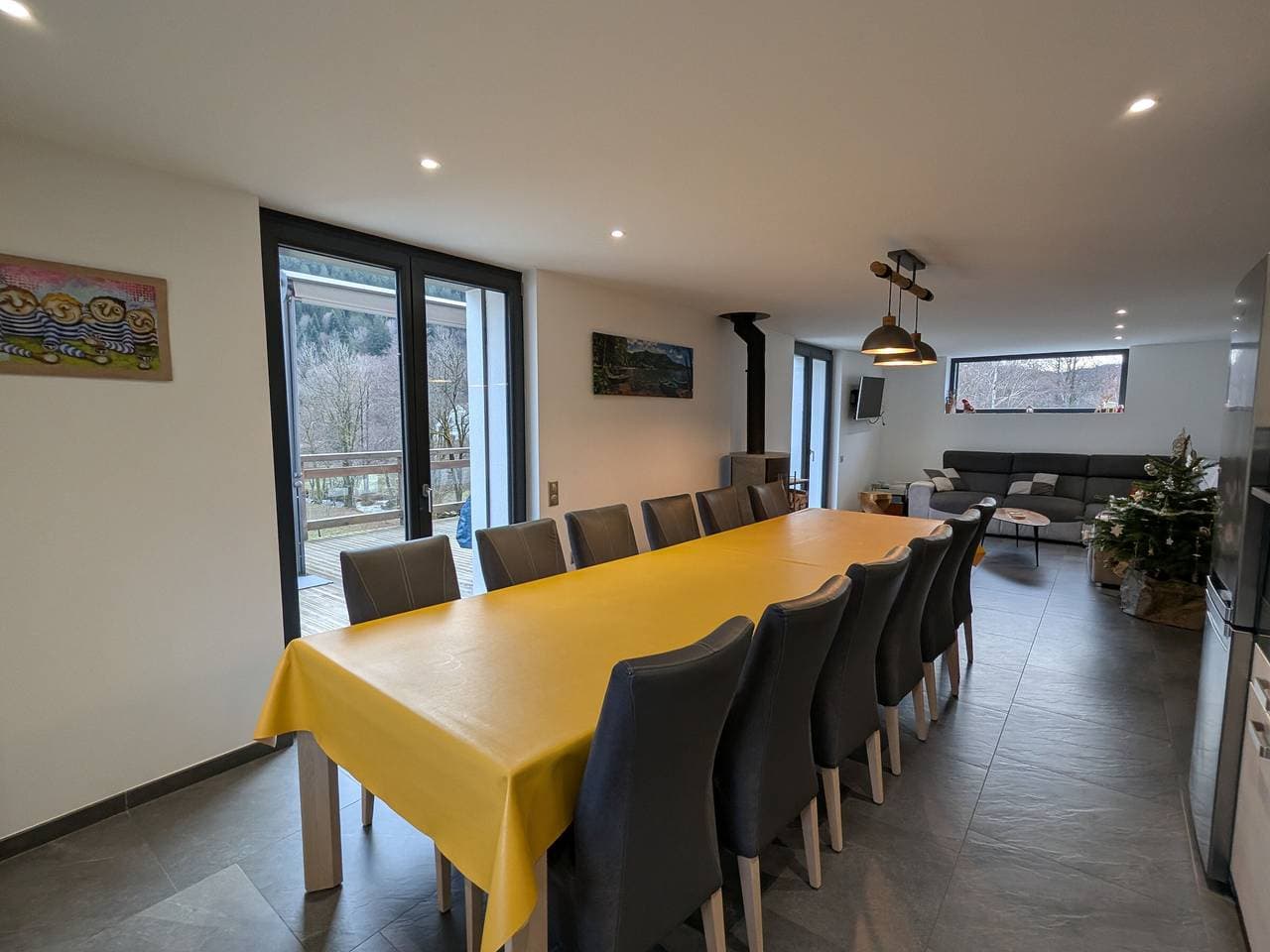 Foto 9 von 36: 4-Sterne-Ferienhaus mit Sauna und Terrassen für 14 Pers.