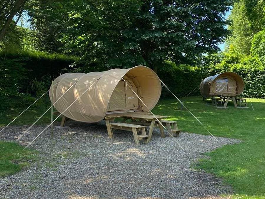 Foto 1 von 23: Camping Chateau de Bouafles - Unterkunft 2 personen - Dk'bane