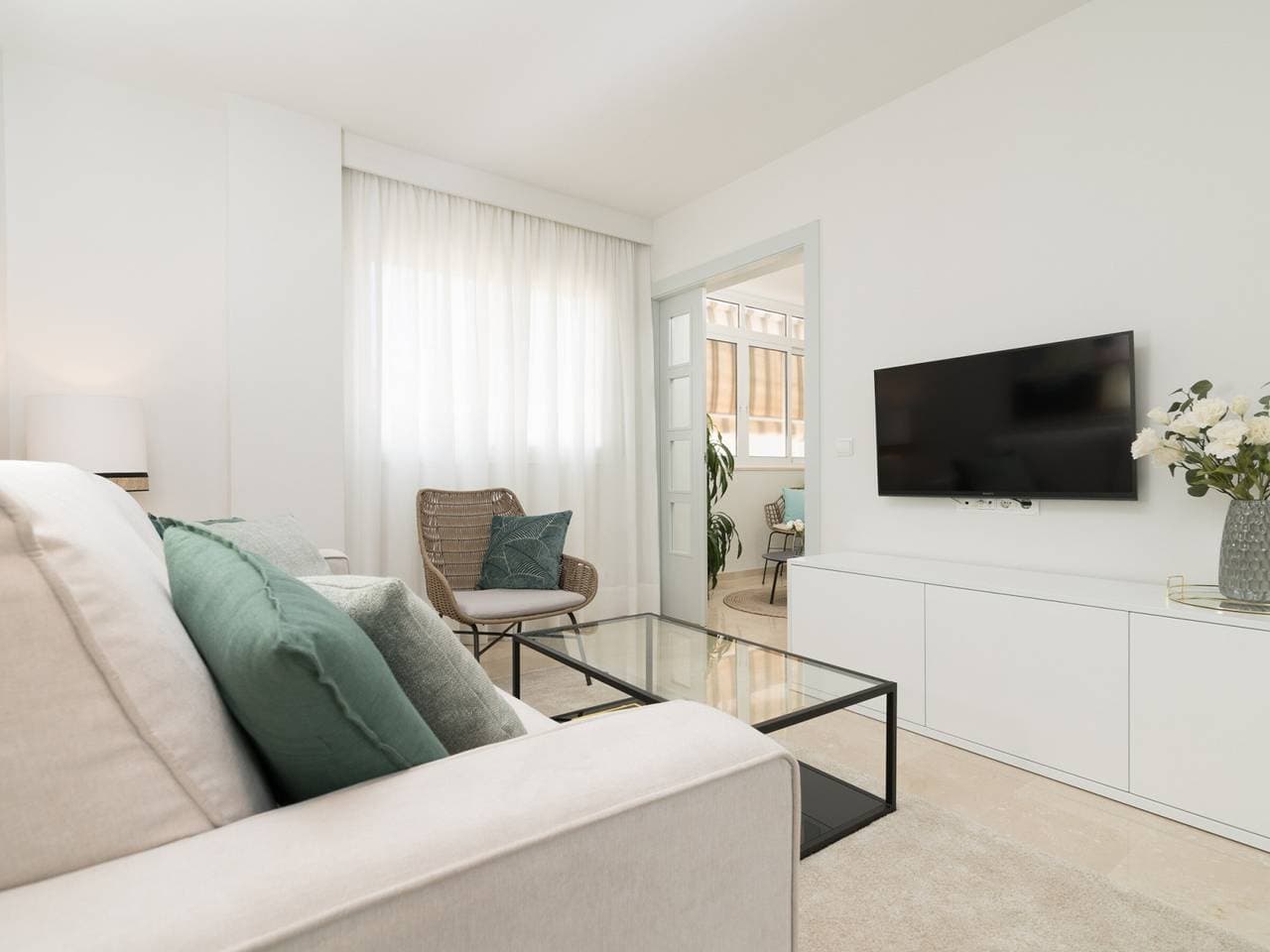 Foto 2 von 20: Gemütliches Apartment mit Pool, Klima, WLAN und kompletter Küche in Málaga