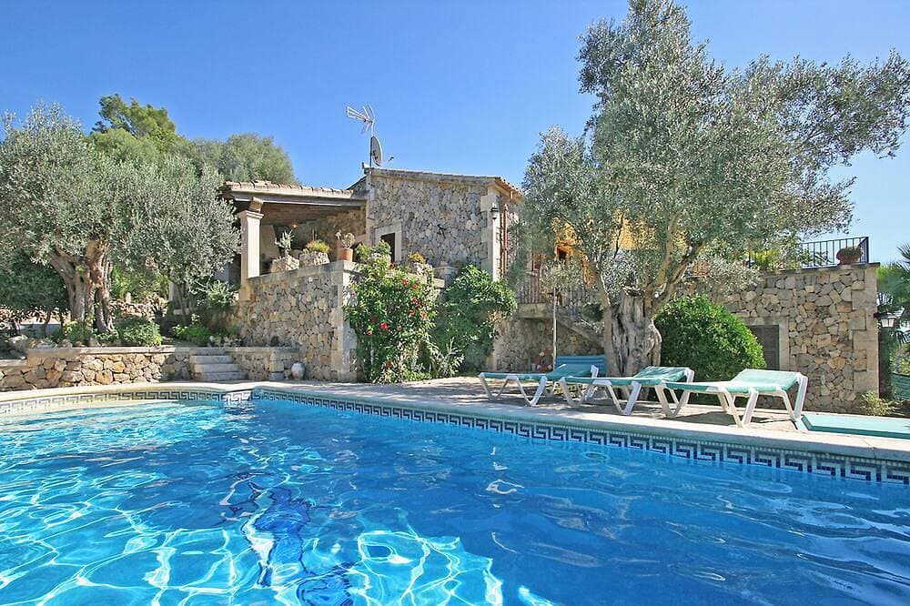 Romantische Finca, privater Pool, Internet, Garten, Grill und Terrassenanlagen 1