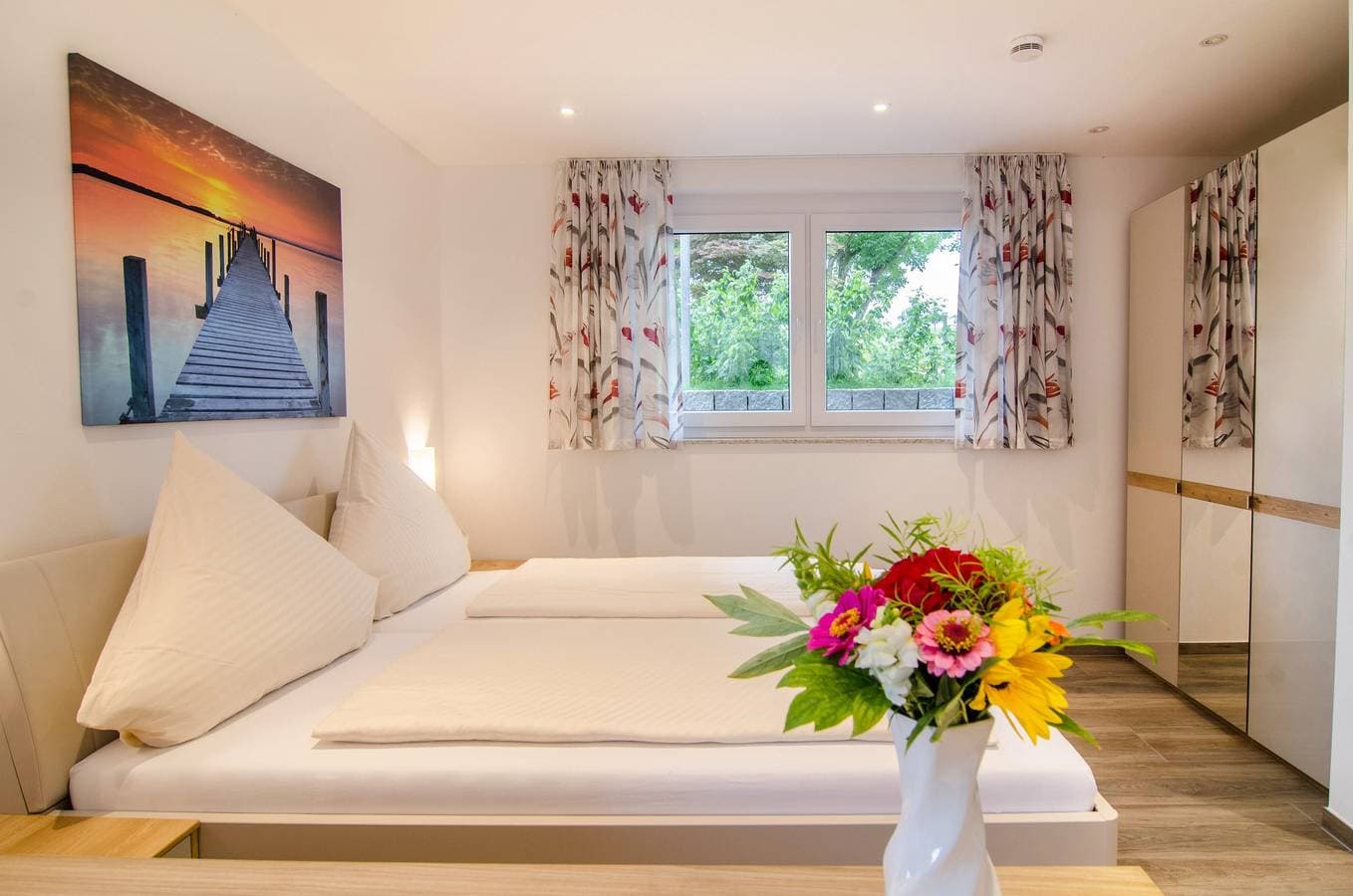 Foto 9 von 27: Ferienwohnung Haus Amber mit Balkon, Gemeinschaftsgarten und WLAN