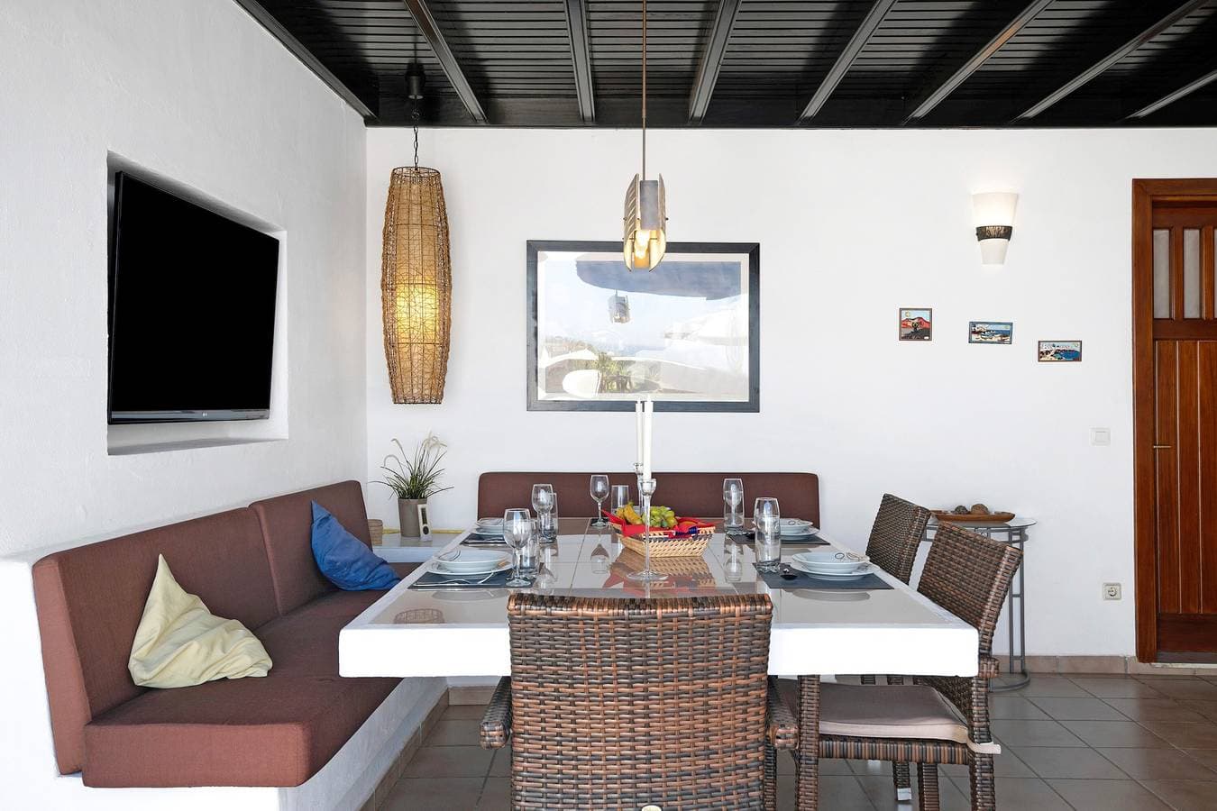 Foto 3 von 30: Ferienwohnung 'Casa Vista Hermosa' mit Meerblick, privater Terrasse und WLAN