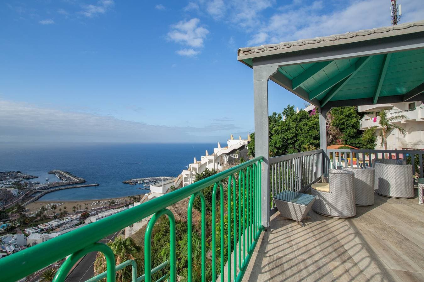 Foto 2 von 26: Ferienwohnung 'Paraíso Para Todos' mit Meerblick, Pool und WLAN