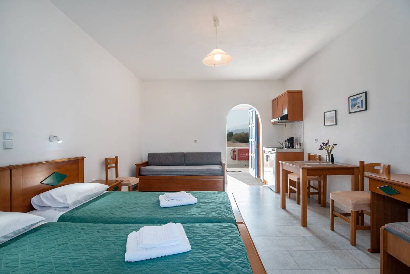 Foto 10 von 24: Ferienwohnung 'Studio 6' mit Meerblick, Wi-Fi und Klimaanlage