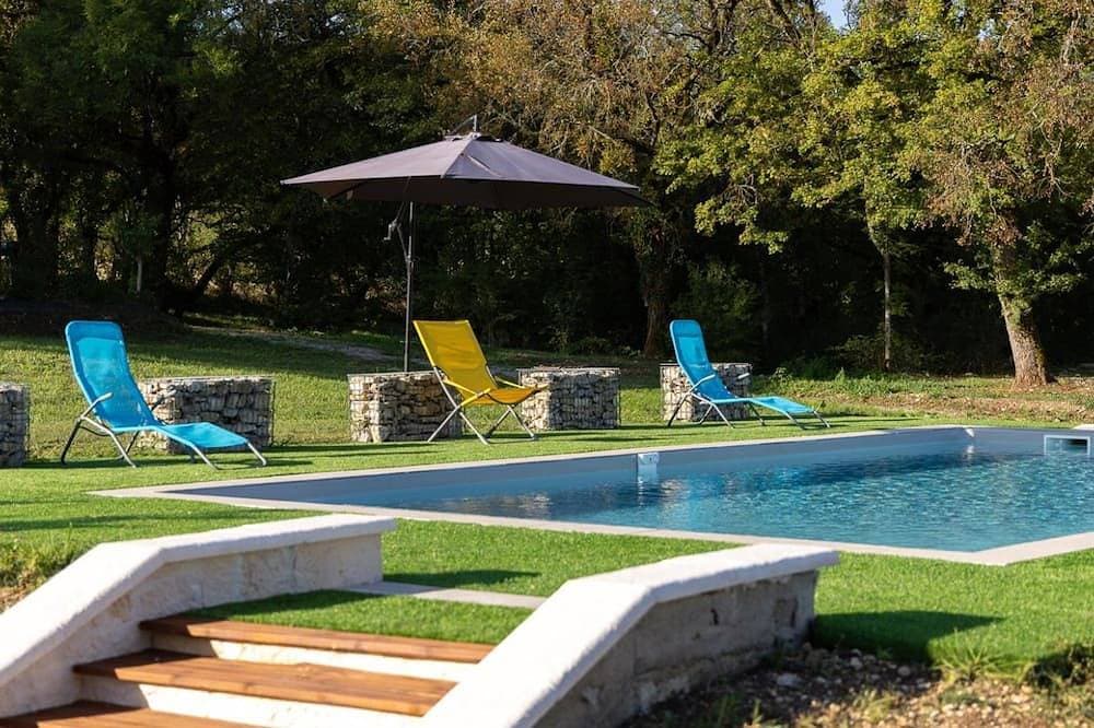 Scheune mit Pool, Haustiere Ok - 6 Pers. 1