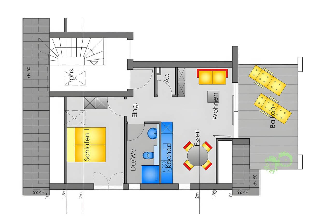 Foto 12 von 25: Apartment 'Dinkelbach Traumblick 3 A' mit Seeblick, Balkon und WLAN