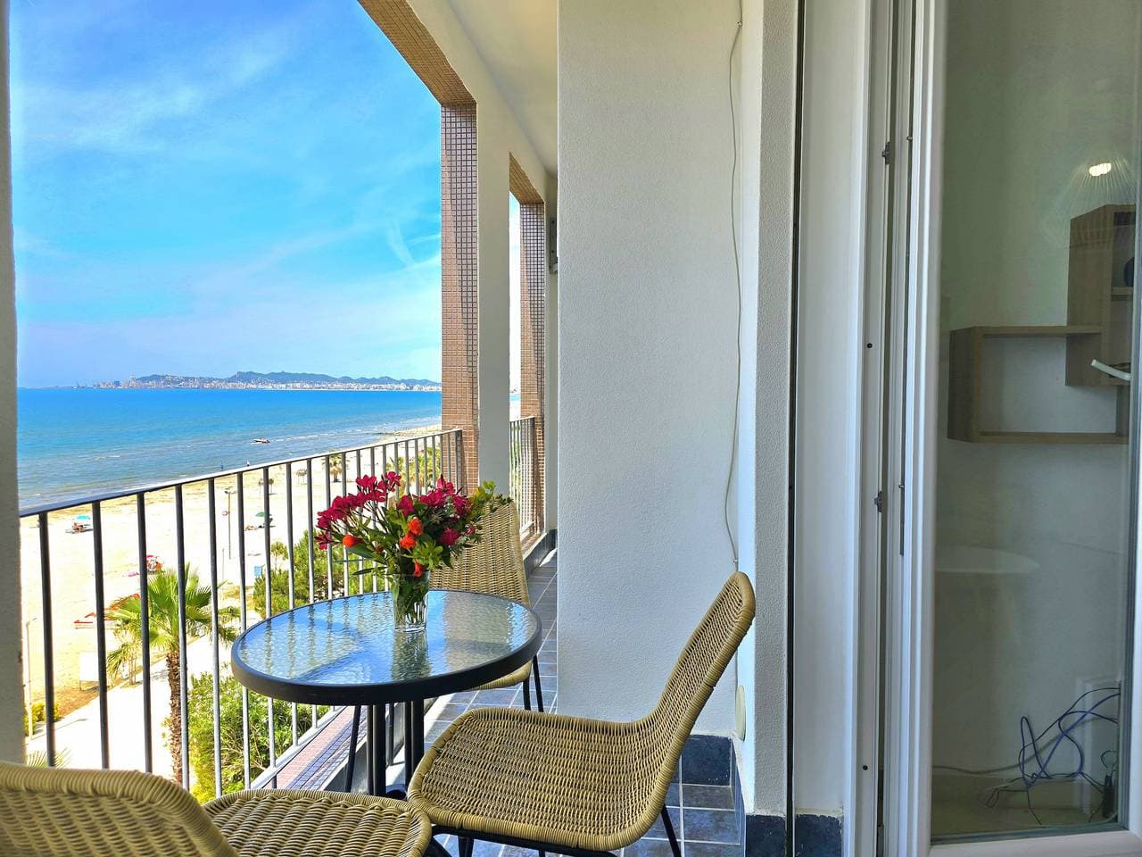 Foto 11 von 28: Ferienwohnung für 4 Personen mit Balkon