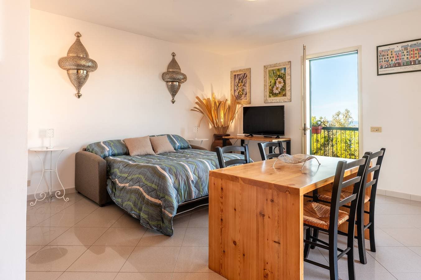Foto 5 von 27: Apartment 'Terrazzo Eucalipto' mit Meerblick, WLAN und Klimaanlage