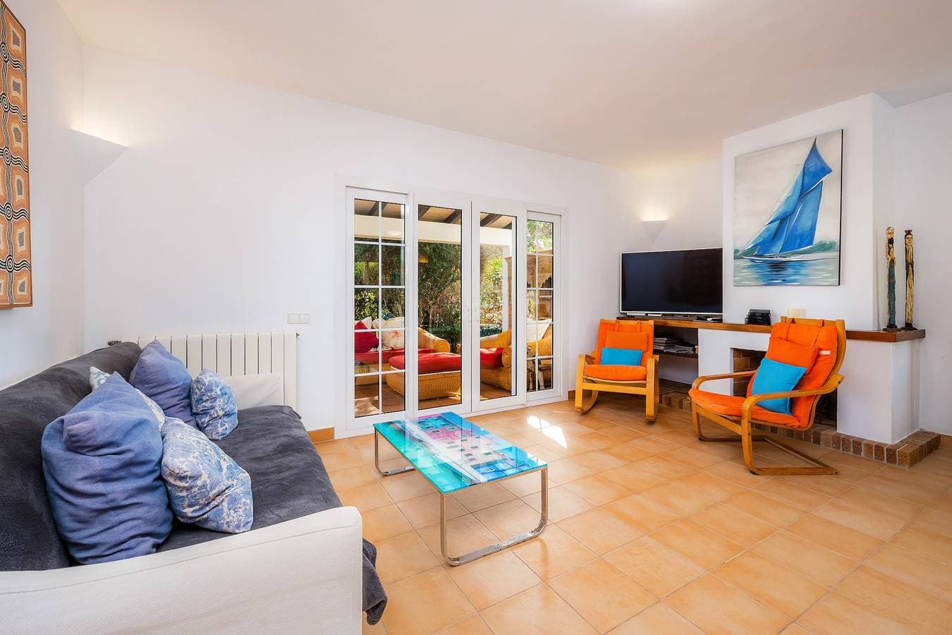 Foto 7 von 34: Villa „Luna“ mit Meerblick, Pool, Klimaanlage, Terrassen & Garten
