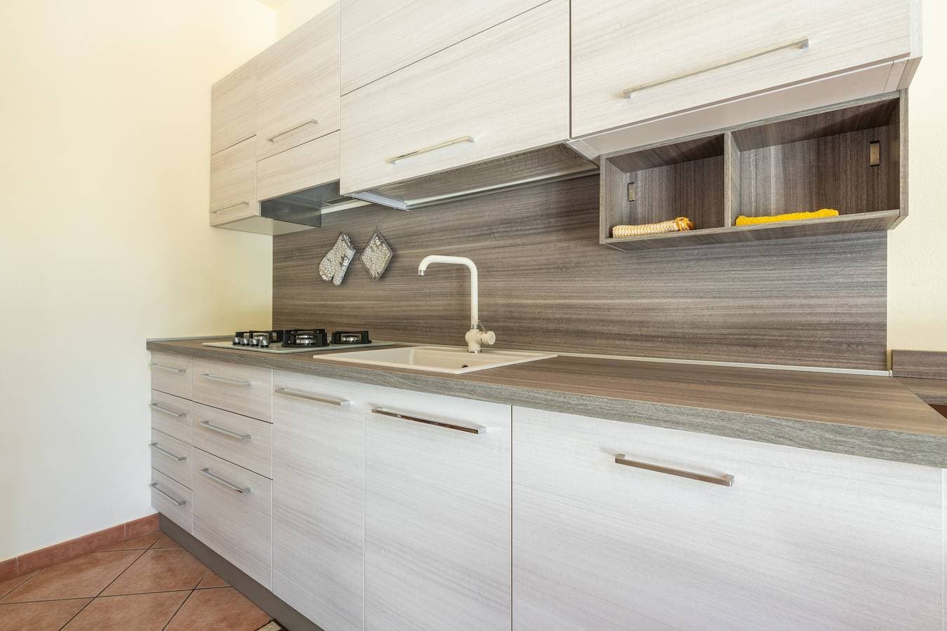 Foto 12 von 26: Ferienwohnung "Villetta Nora" nahe dem Strand mit Klimaanlage und Terrasse
