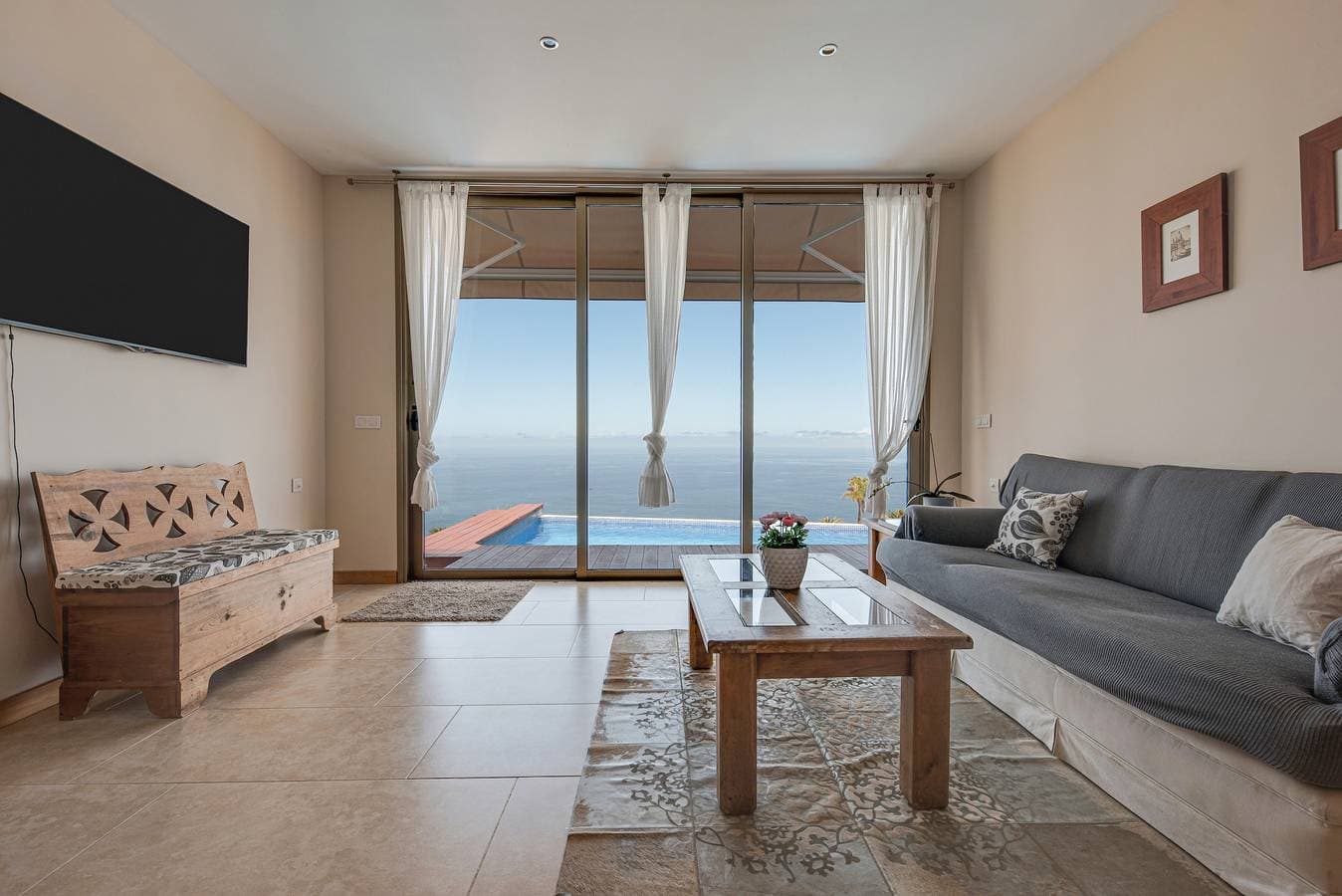 Foto 6 von 28: Ferienhaus 'Casa Santa Úrsula' mit Meerblick, Pool, WLAN & Garten