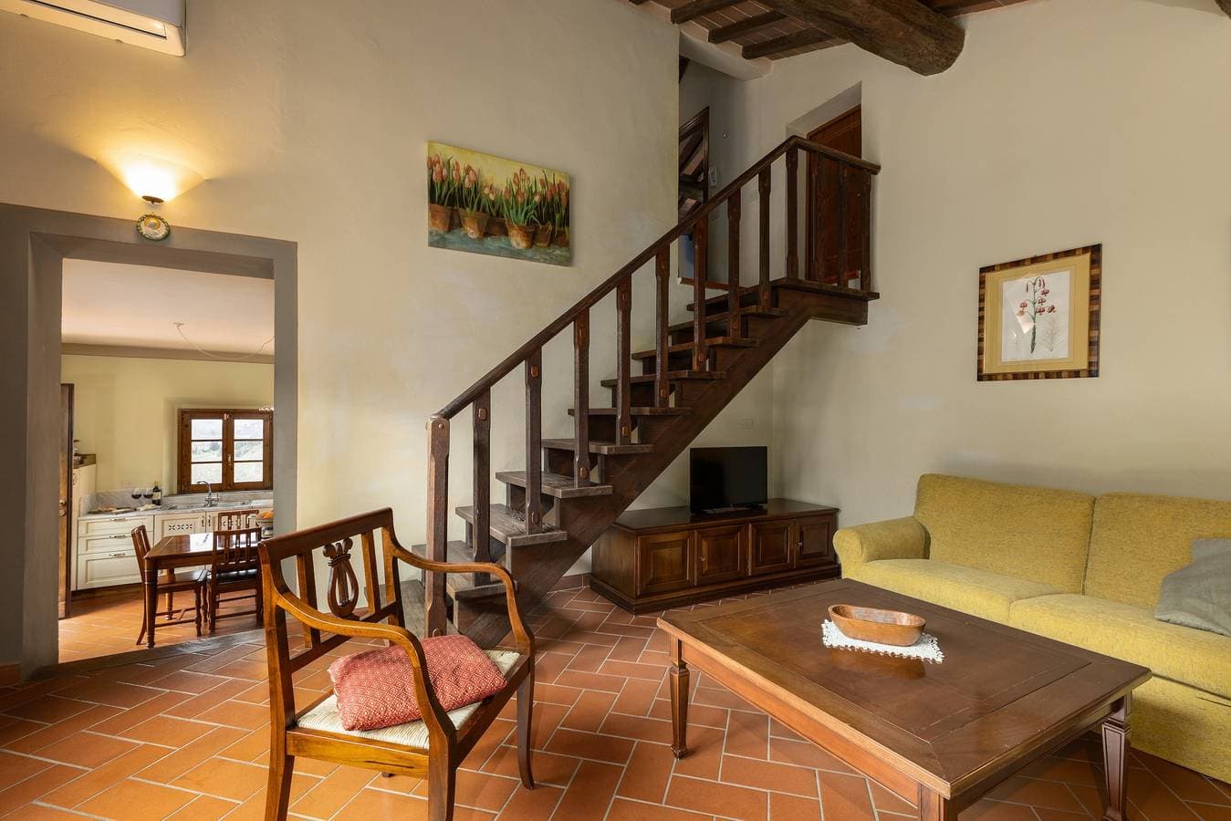 Foto 8 von 39: Agriturismo „Podere San Bartolo - Fienile“ mit Gemeinschaftspool, privater Terrasse & WLAN