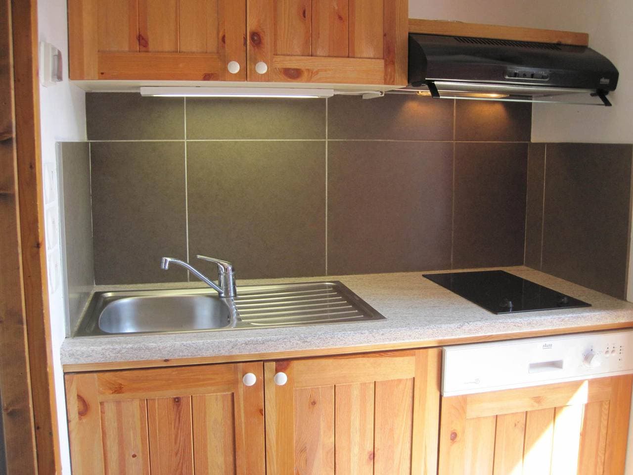 Foto 3 von 13: Gemütliches Studio nahe den Pisten mit Terrasse und Skiraum