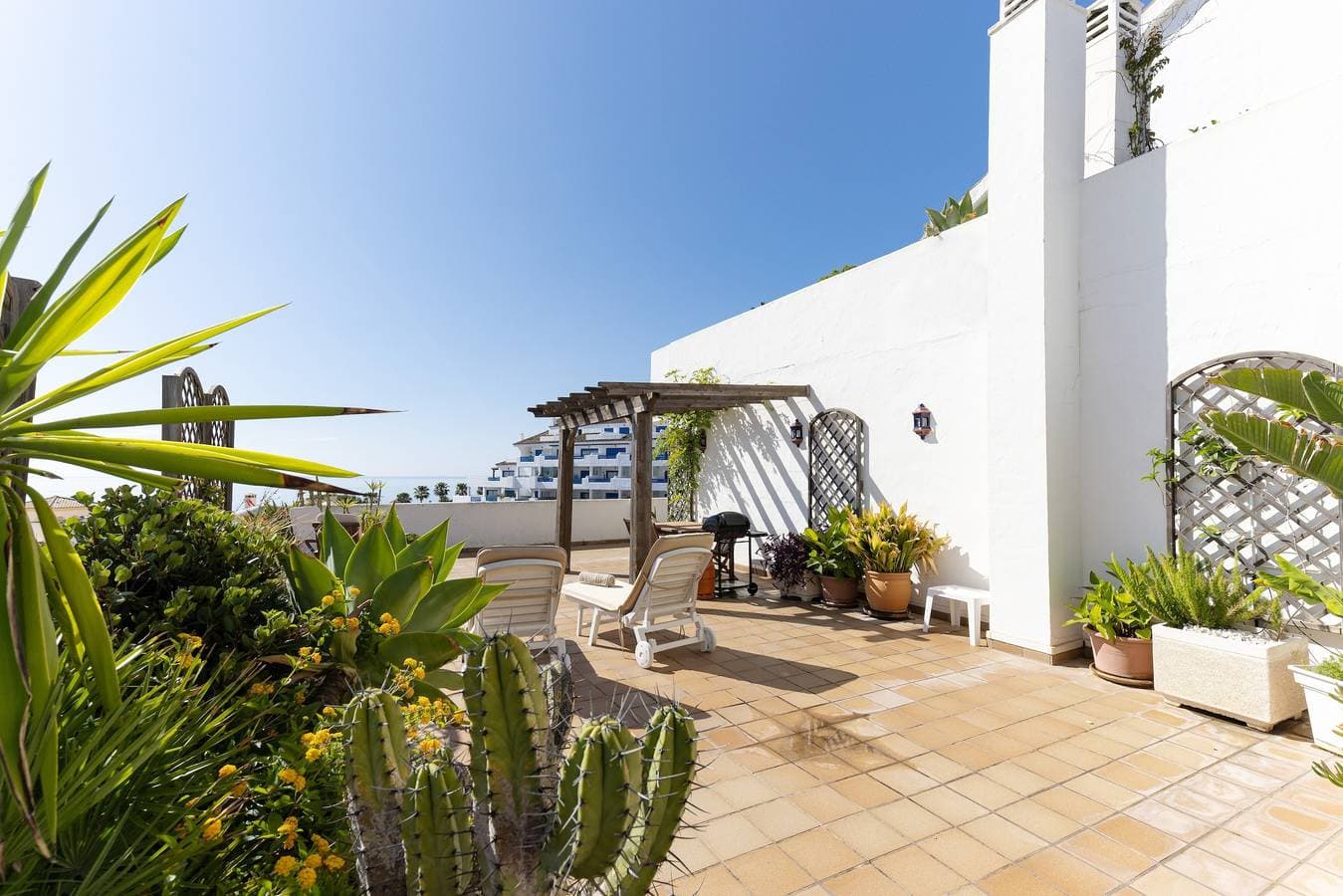 Foto 9 von 41: Ferienwohnung 'La Terraza del Mar' mit Meerblick, WLAN und Klimaanlage