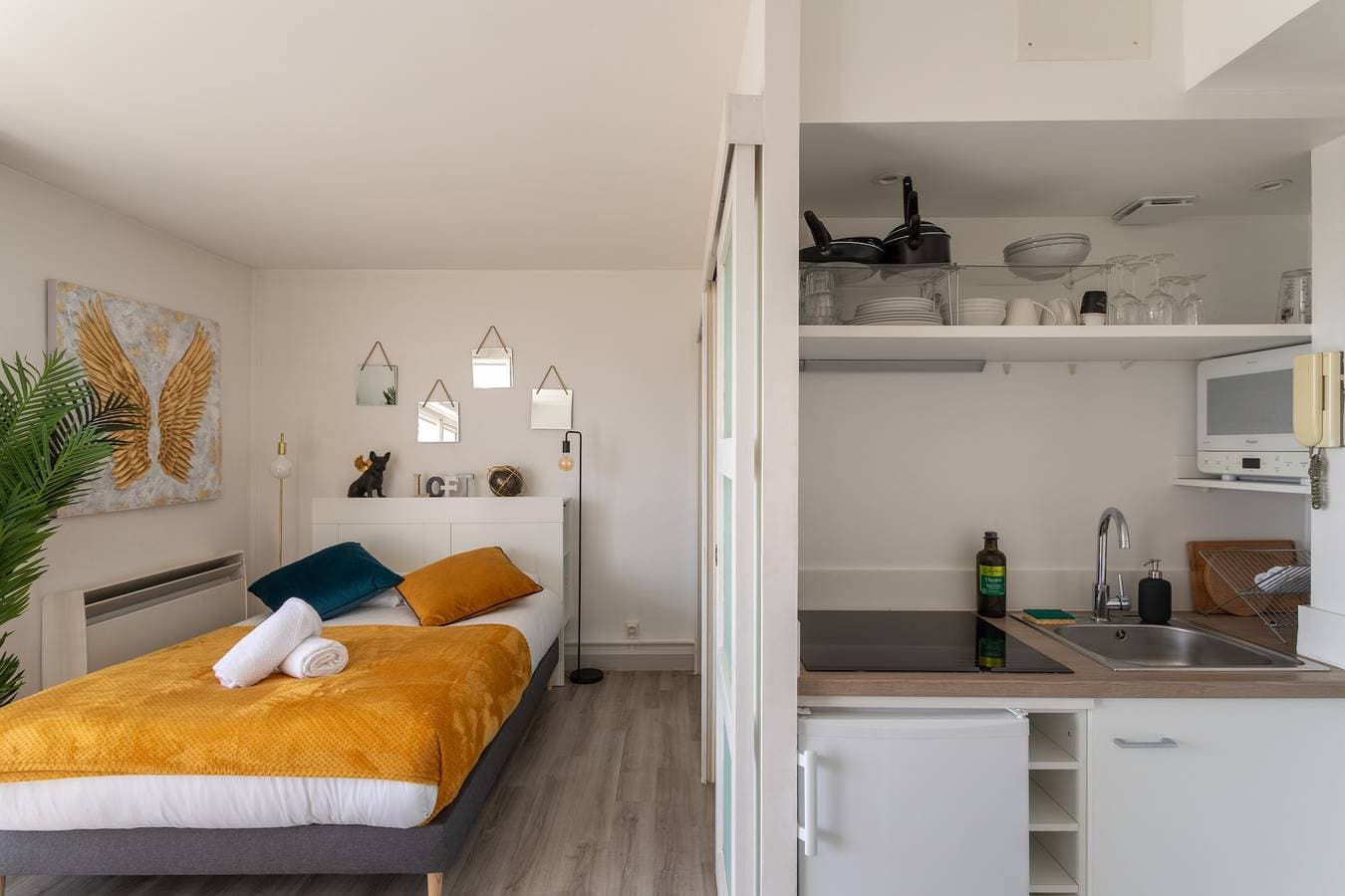 Foto 7 von 11: Ferienwohnung für 2 Personen mit Balkon