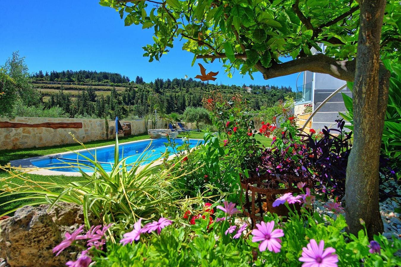 Foto 8 von 46: Villa für 6 Personen mit Pool