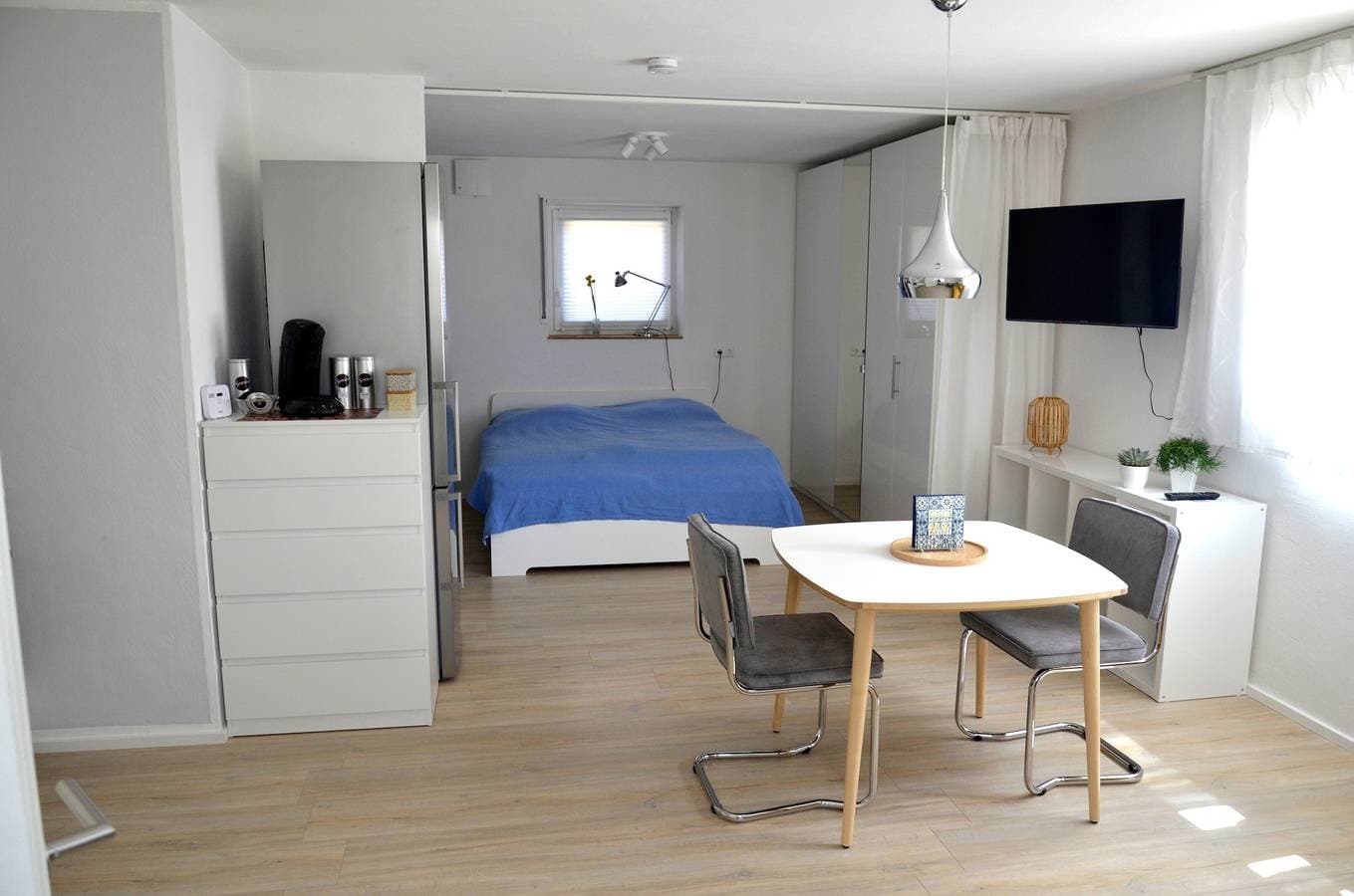 Foto 3 von 14: Ferienwohnung Zaunkönig mit 35m², Wohn-/Schlafzimmer, max. 2 Personen