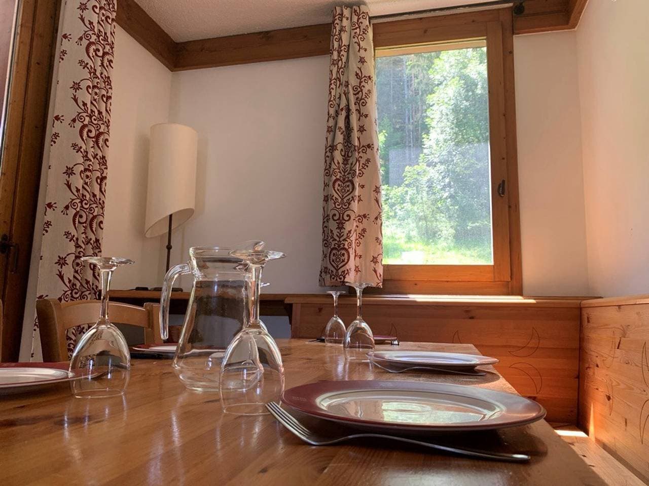 Foto 4 von 13: Gemütliches Studio nahe den Pisten mit Terrasse und Skiraum
