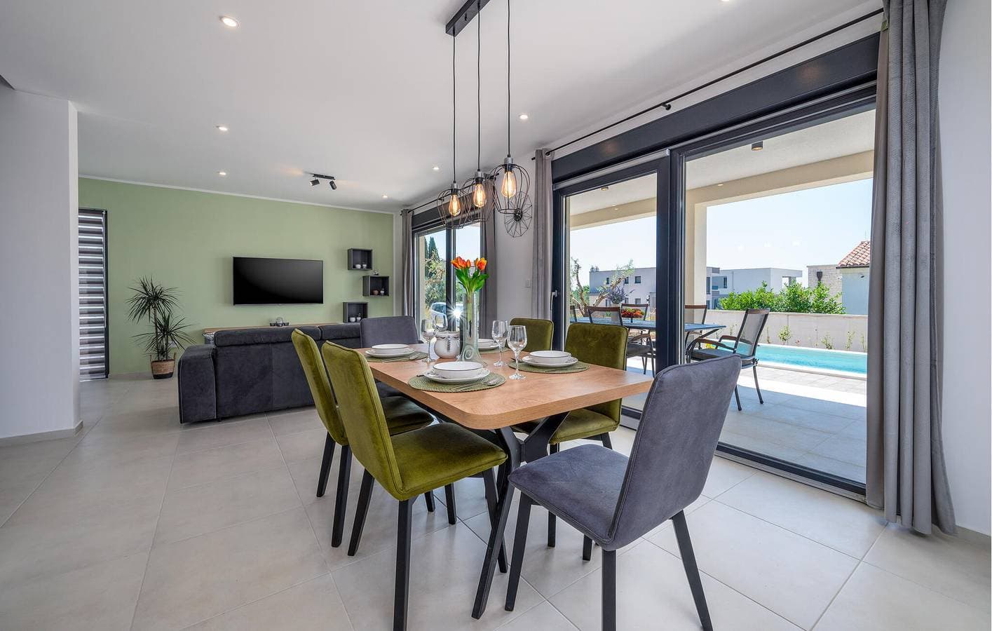 Foto 6 von 41: Gemütliche Ferienwohnung mit Meerblick, Pool und Parkplatz in der Nähe des Strandes von Fažana