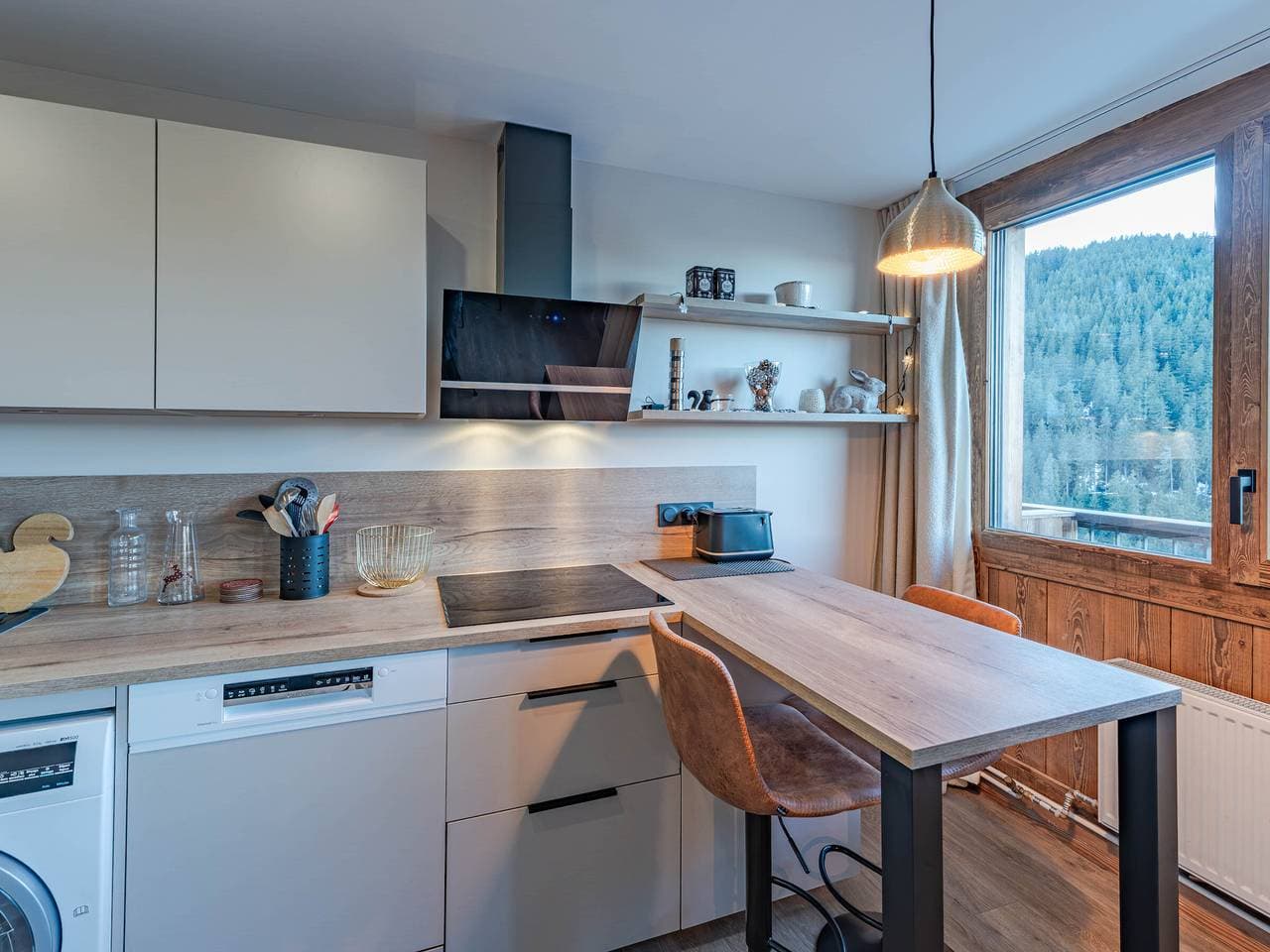 Foto 7 von 21: Moderne Wohnung in Courchevel, 2 Schlafzimmer, 6 Personen