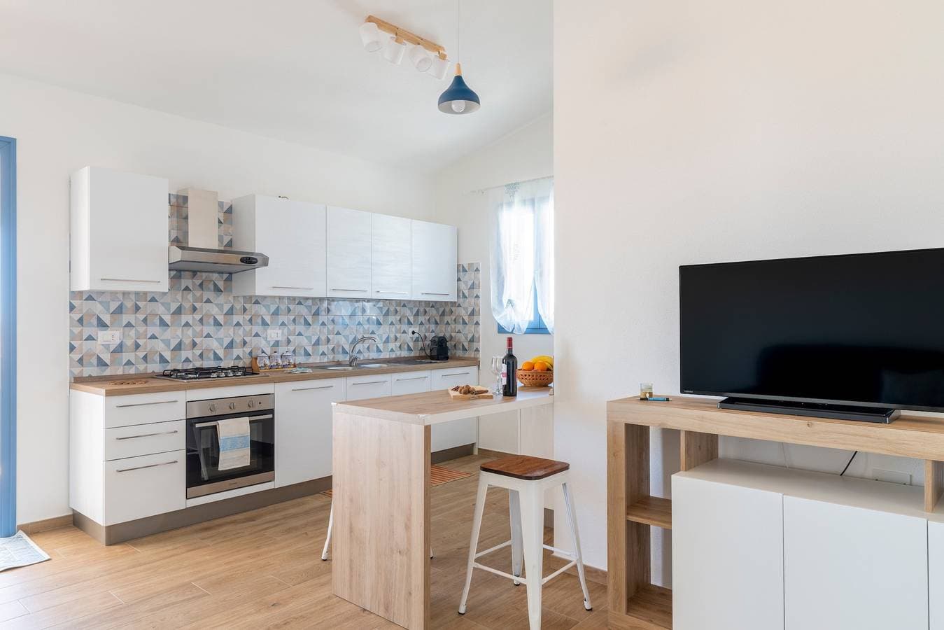 Foto 8 von 29: Privates Apartment mit spektakulärem Meerblick in La Caletta, Sardinien – 2 Schlafzimmer, 3 Betten