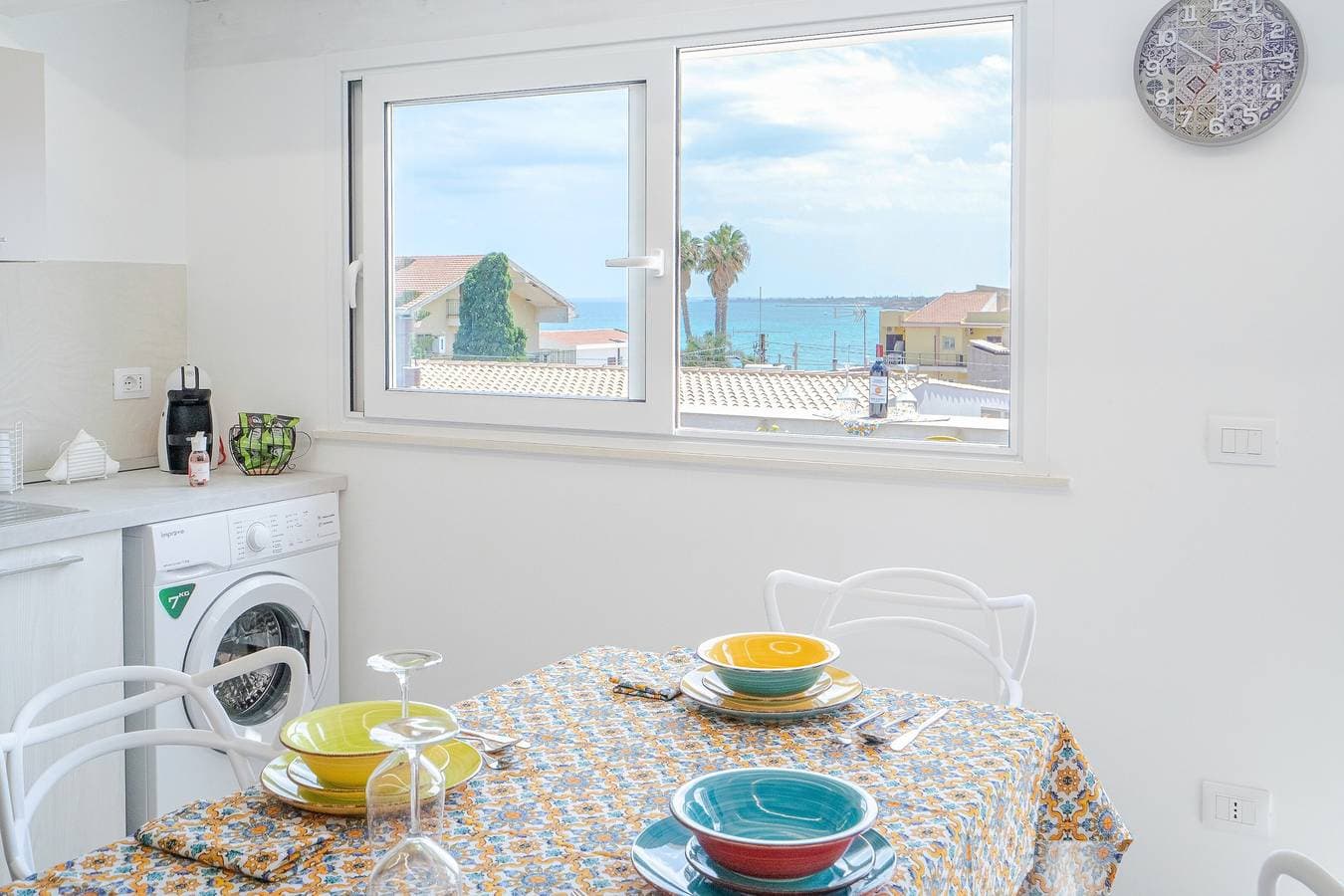 Foto 6 von 24: Ferienwohnung 'A Due Passi Dal Mare' mit Meerblick, Gemeinschaftspool und WLAN