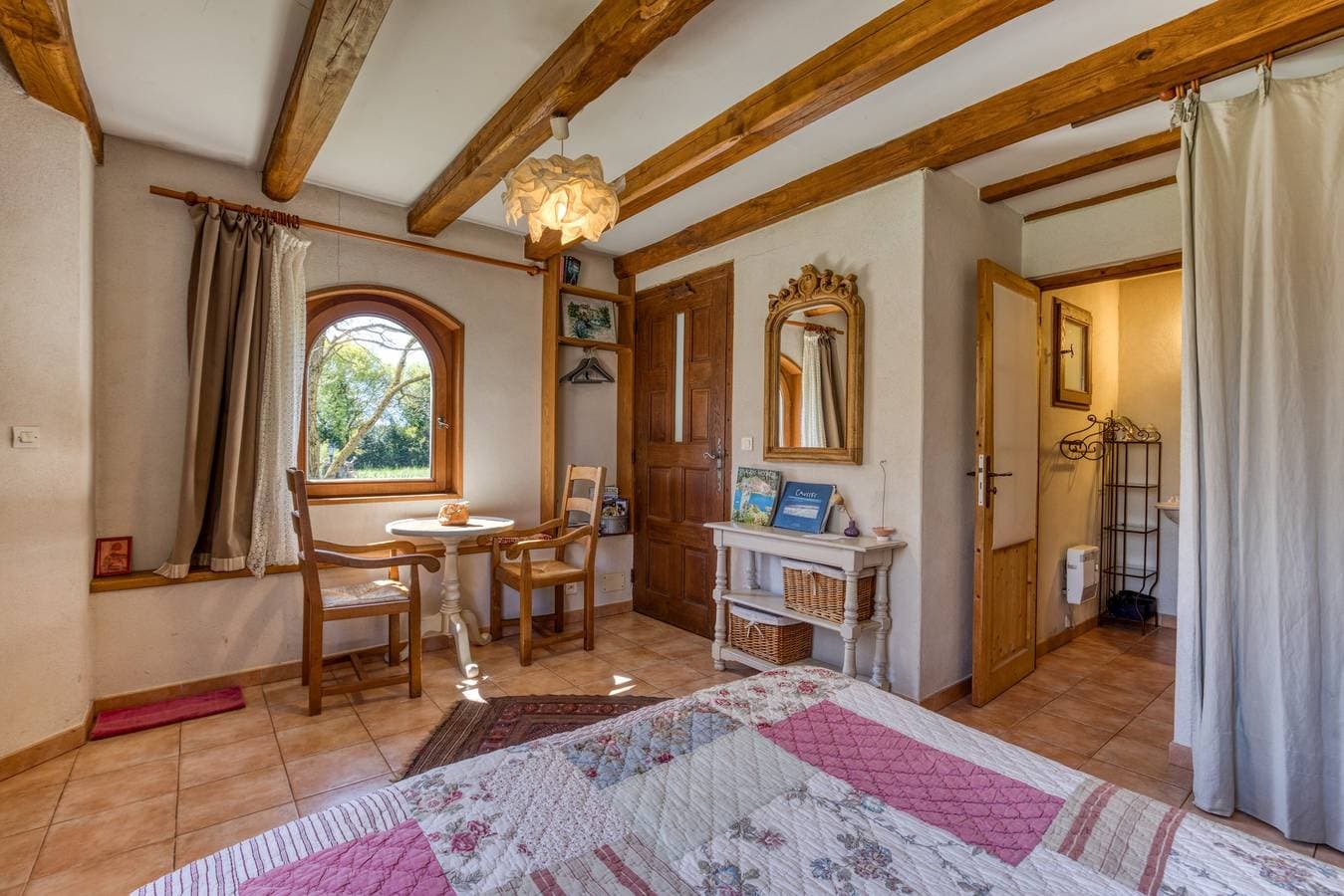 Foto 11 von 26: Gîtes du Bout du Monde: Bergblick und private Terrasse