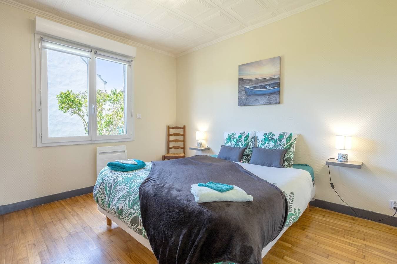 Foto 10 von 31: Ferienhaus 'Maison Proche Du Port Plage Et Surf' mit privater Terrasse, privatem Garten und WLAN