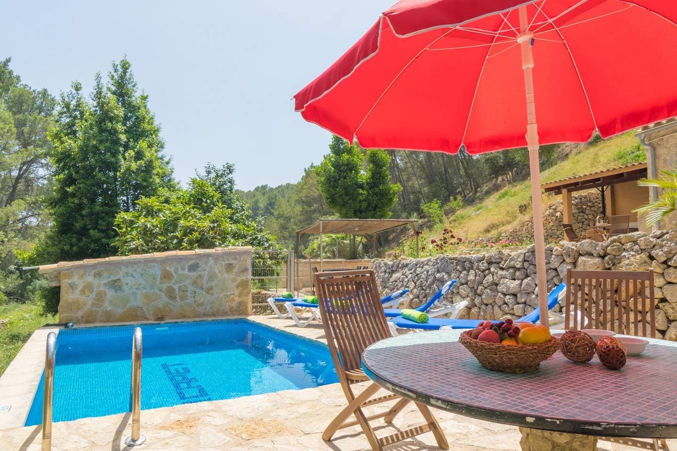 Foto 4 von 32: Can Capet - Ferienhaus mit privaten Pool in Andratx. WiFi gratis