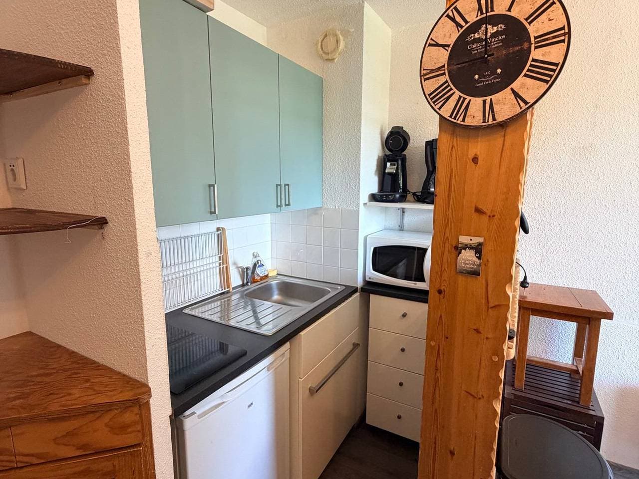 Foto 4 von 11: Charmantes Studio-Kabine 4 Pers, Balkon an der Piste
