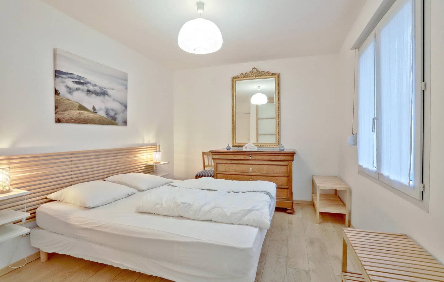Foto 10 von 41: Gemütliches Apartment am Strand mit WiFi, TV, Parkplatz und Garten