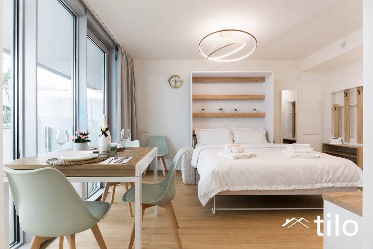 Foto 13 von 46: Ferienwohnung für 2 Personen mit Meerblick