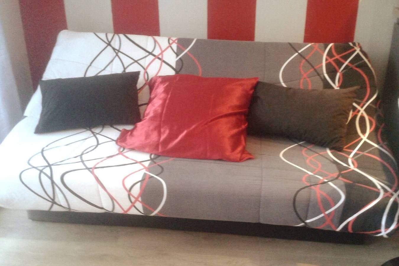 Foto 4 von 18: Komfortable Wohnung in Houlgate mit Gartenblick