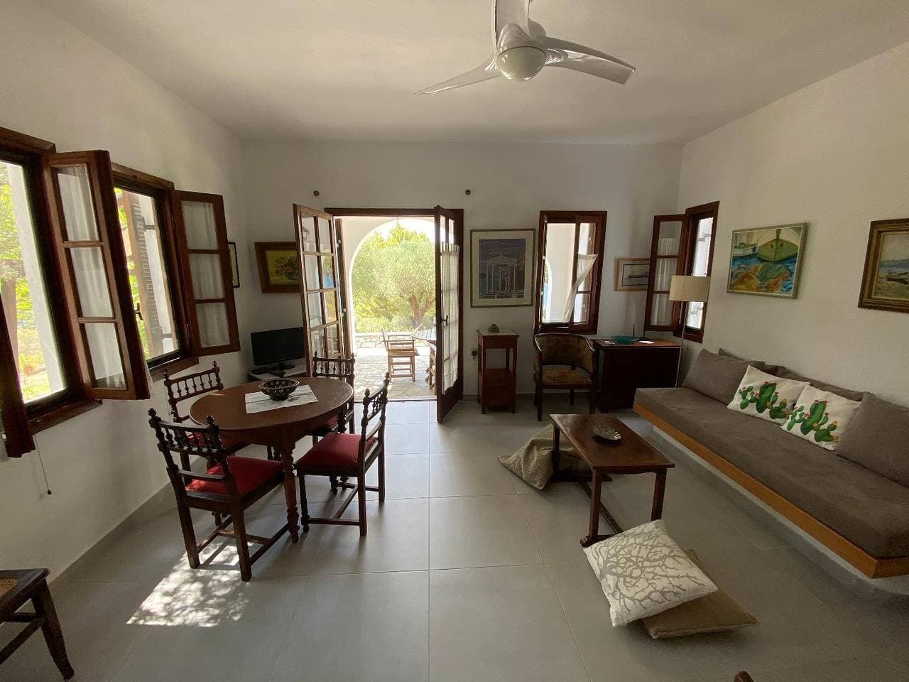 Foto 9 von 41: Apartment mit Terrasse direkt am Meer, Wifi | Ormos Panaghias, Chalkidiki
