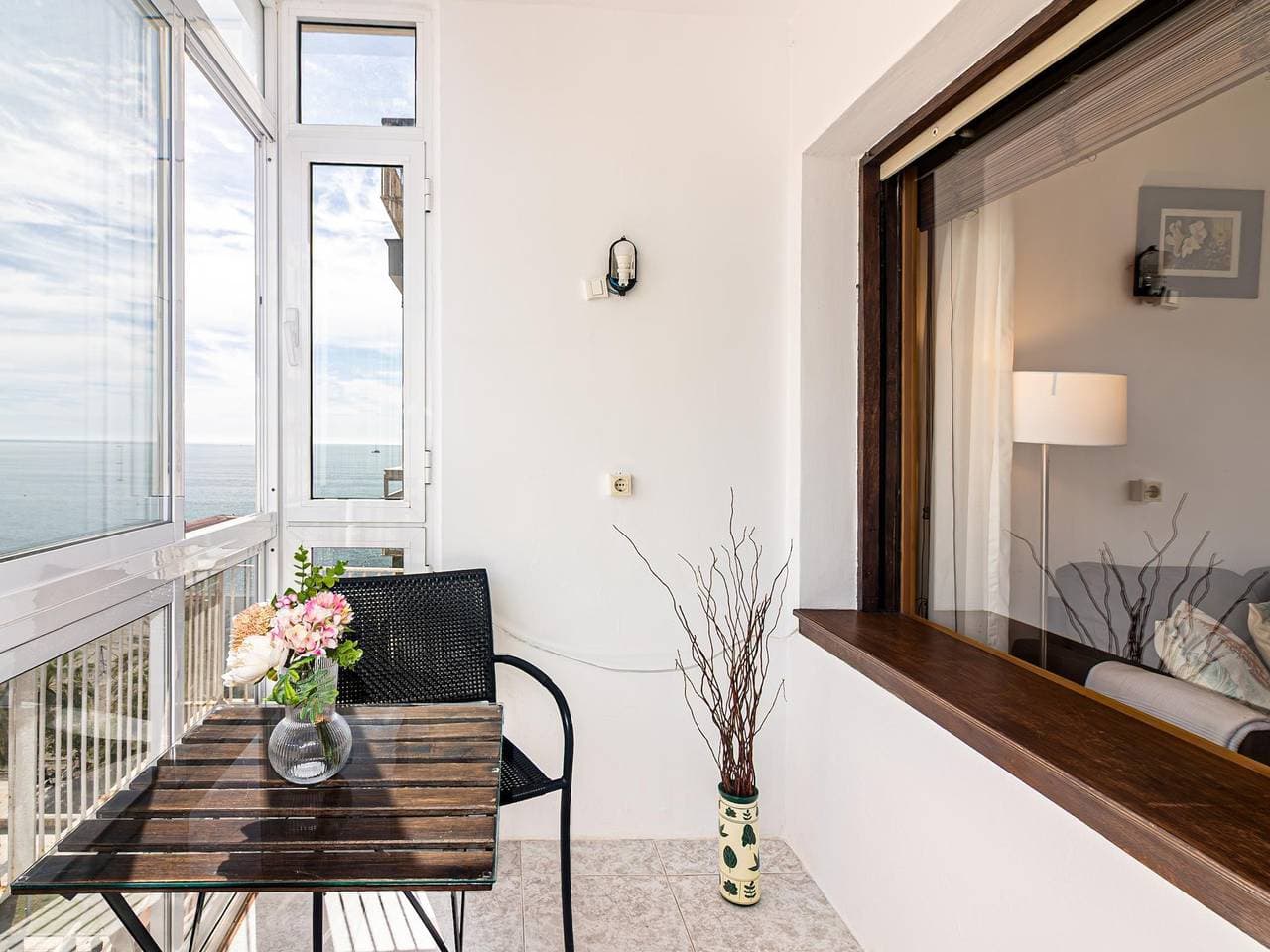 Foto 13 von 28: Ferienwohnung für 4 Personen mit Meerblick