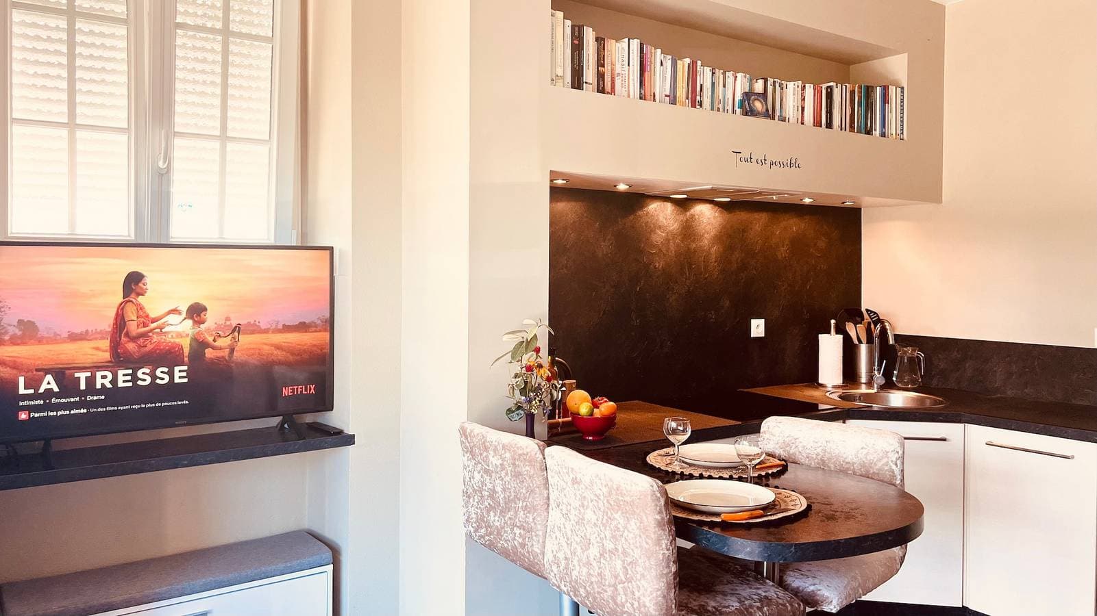 Foto 6 von 38: Bretagne-Traum in Perros-Guirec – Meerblick, private Terrasse, ideal fürs Homeoffice, Highspeed-WLAN