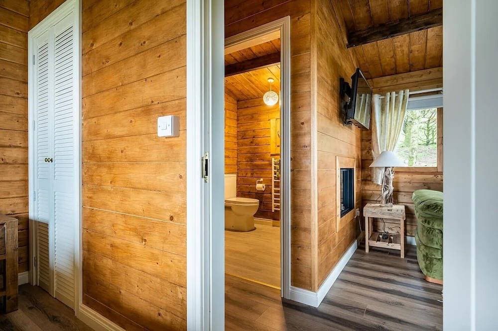 Foto 6 von 30: Private Luxus Blockhütte mit Whirlpool und atemberaubender Aussicht!