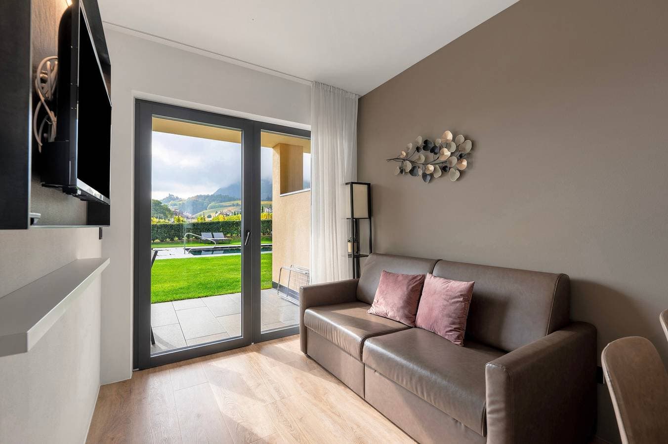 Foto 6 von 25: Apartment Weingut Gasshof Alma mit Bergblick, Pool und Sauna