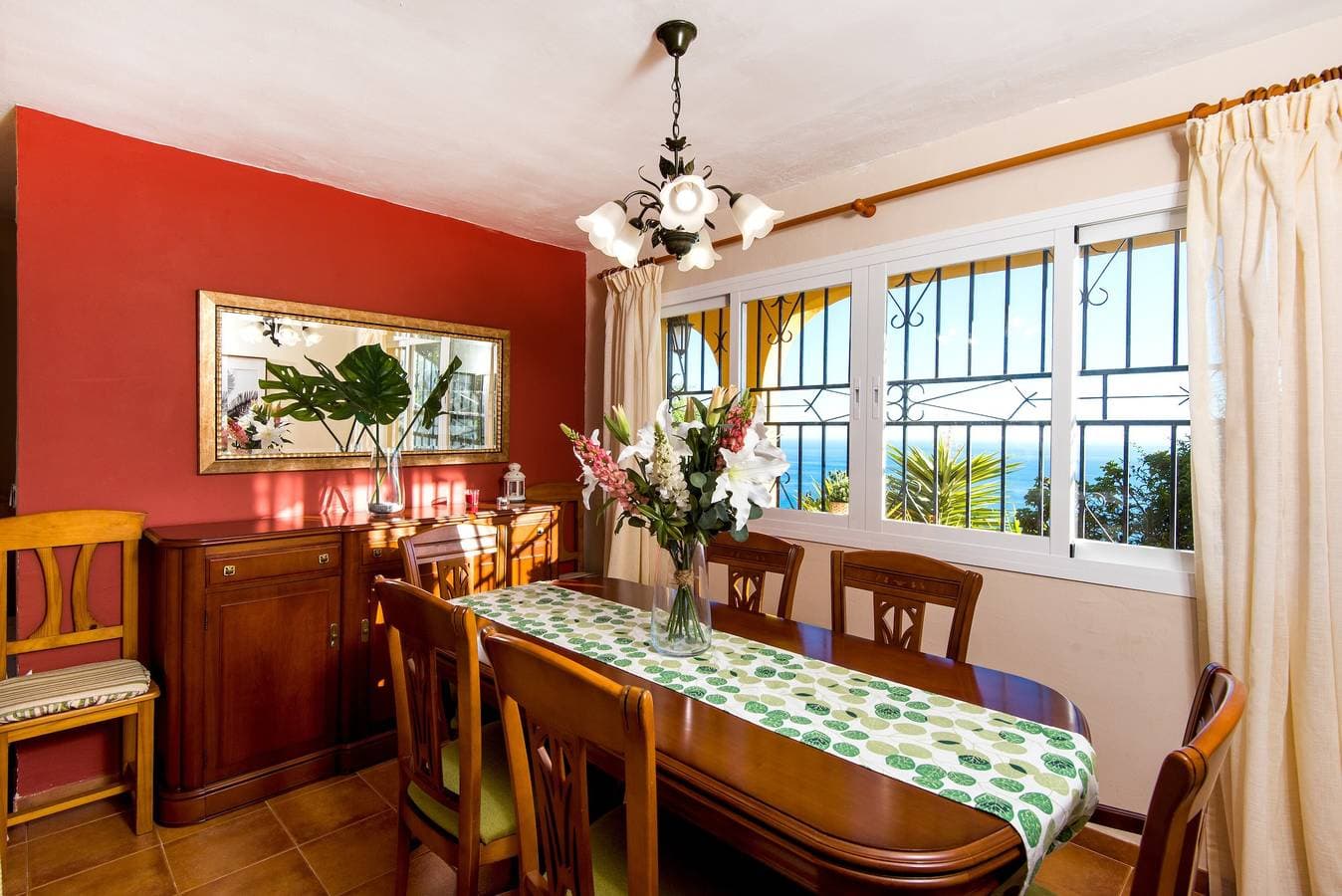 Foto 10 von 30: Schöne Villa La Tuna mit Meerblick, WLAN, Garten, Balkon