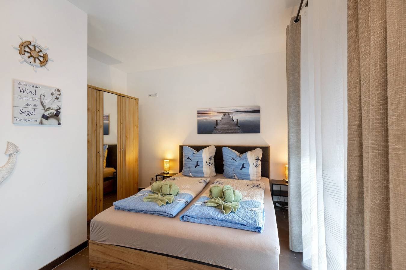 Foto 9 von 18: Ferienwohnung "Seeperle - Marina Mücheln" mit Seeblick, privater Terrasse und Wi-Fi