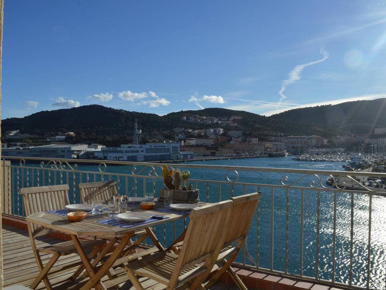 Studio für 2 mit Terrasse und Meerblick, Port-Vendres 1