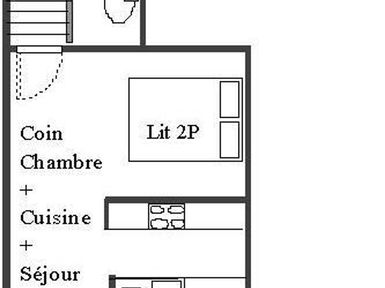 Foto 6 von 8: Ruhige Wohnung mit Terrasse, nahe Skipisten, Haustiere erlaubt