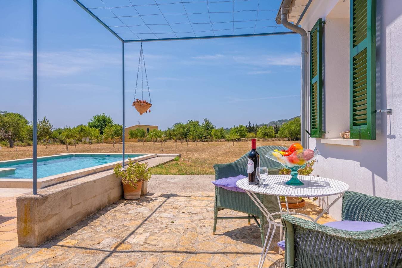 Foto 4 von 33: Ses Planes (Ca Na Faustina) - Ferienhaus mit privaten Pool in Selva. WiFi gratis